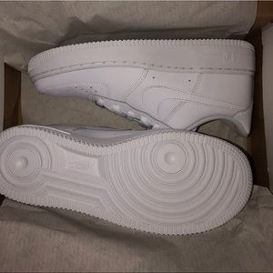 BRAND NEW white Air Force 1s